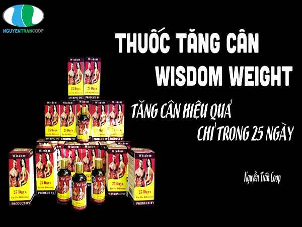 Thuốc tăng cân Wisdom Weight có tác dụng phụ 