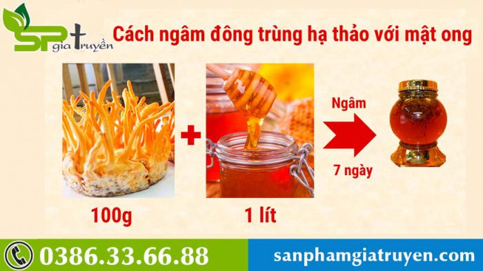 cach-ngam-dong-trung-ha-thao-voi-mat-ong